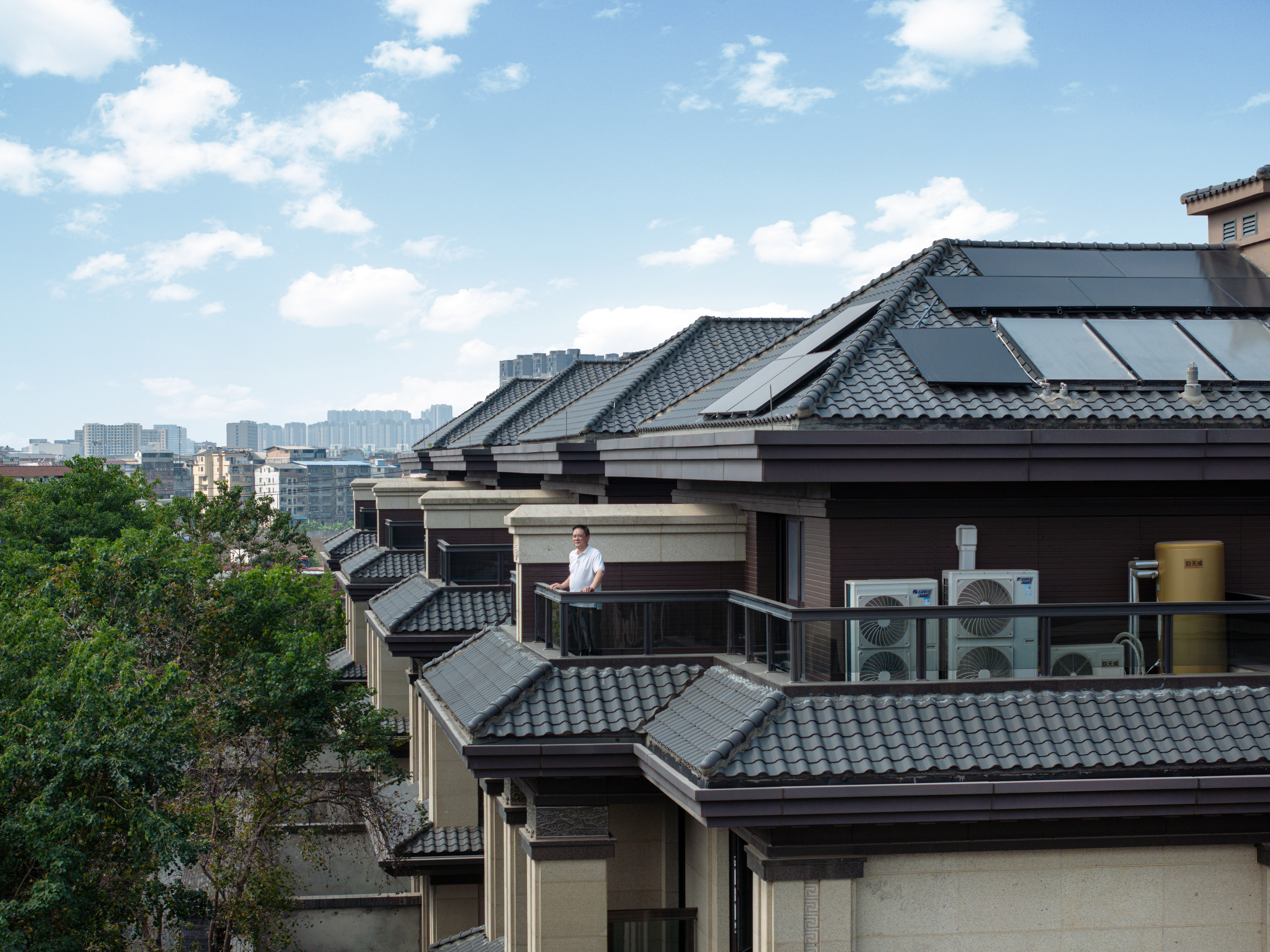 广西南宁贝博家庭能源别墅光储充电站