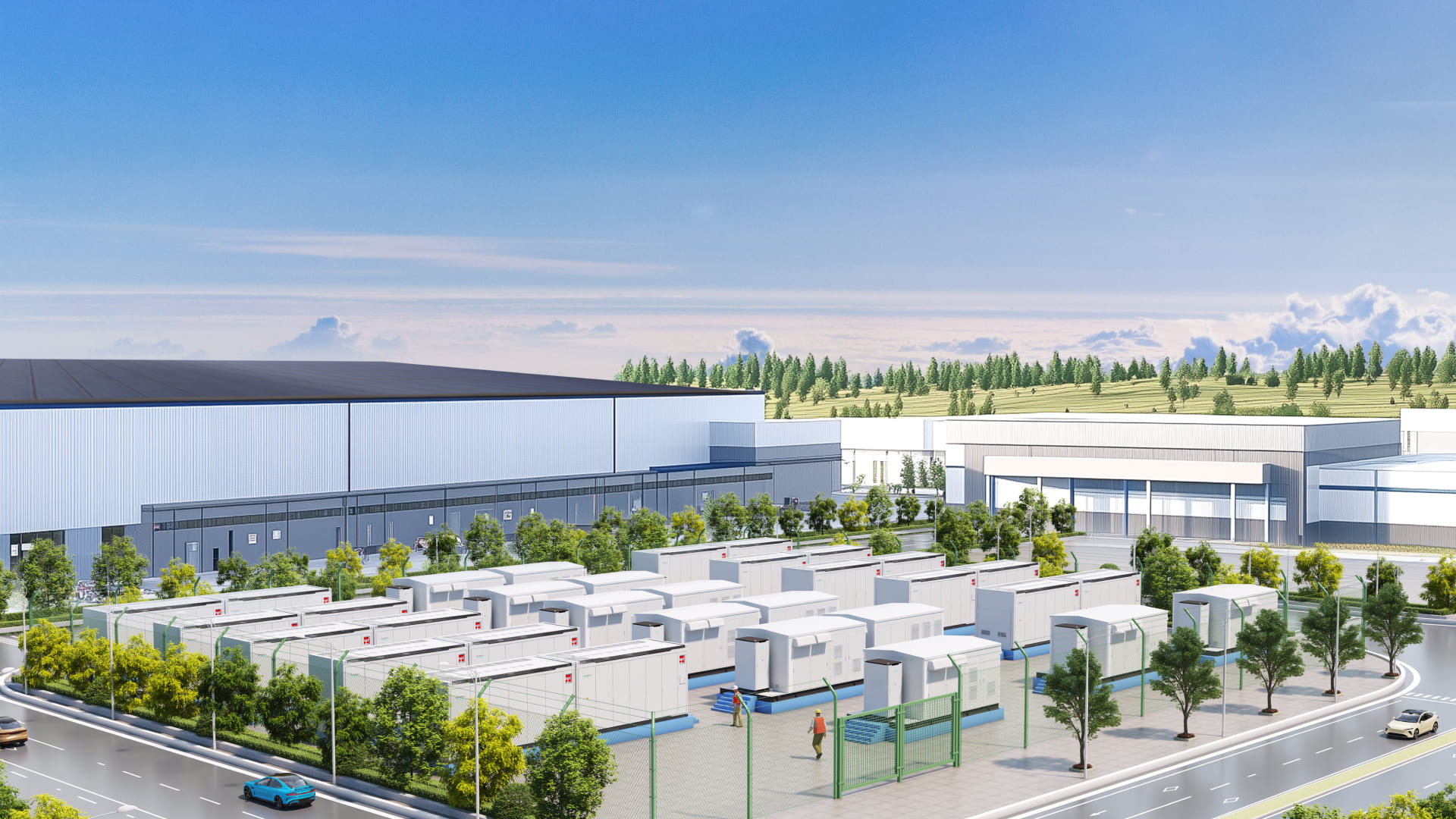 贝博优储工商业储能电站