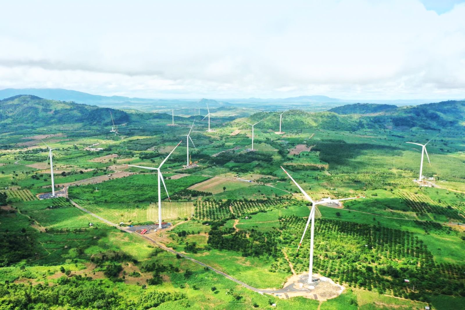 越南嘉莱省100MW风力发电项目